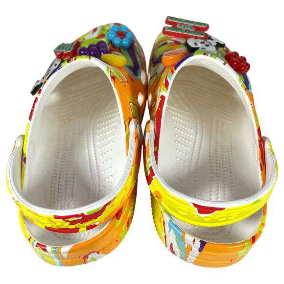Crocs x Trix Cereal Classic Clog Women 10/Men 8 Limited Edition Rabbit Jibbitz - Picture 9 of 10